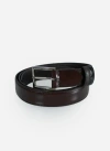 Hogan Reversible Belt In Marrone/nero