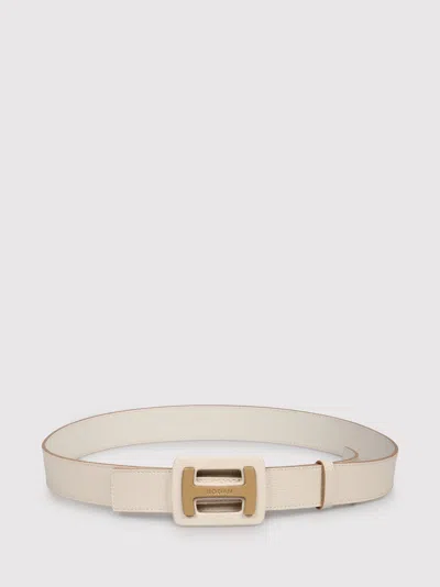Hogan Belts White