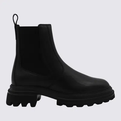 Hogan Chelsea Boots  H629 In Black