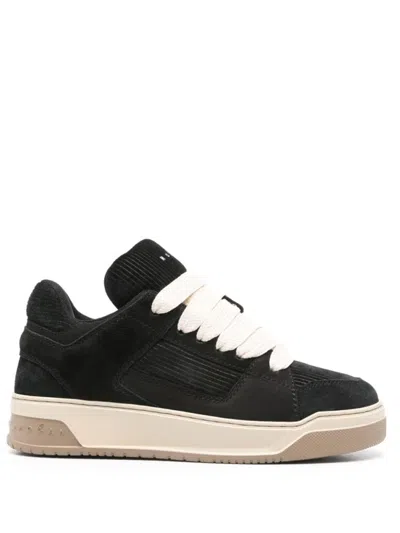 Hogan Sneakers Lace-up Padded Collar In Black