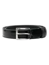 Hogan Adjustable Double Belt 30 Mm In Nero