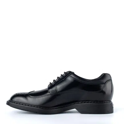 Hogan Black Leather Dovetail Lace-up