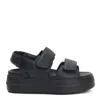 Hogan Leather Sandals With Open Heel And Toe