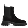 Hogan Solid Color Versatile Chelsea Boots In Black
