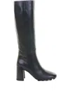 Hogan Block-heel Leather Boots In Black