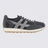 Hogan Low-top Sneakers Round Toeline In Blue