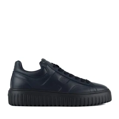 Hogan Blue H-stripes Sneakers