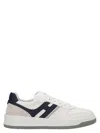 Hogan H630 Logo-patch Low-top Sneakers In Blue