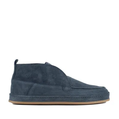 Hogan Blue H683 Slip-on Boots
