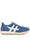 Hogan 86er Suede Sneakers Shoes In Blue