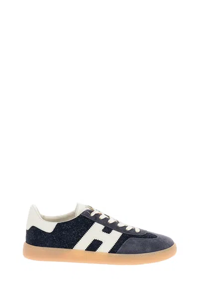 HOGAN BLUE SUEDE LEATHER COOL SNEAKERS