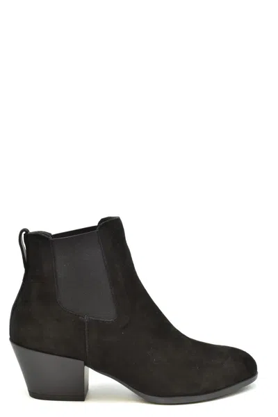 Hogan Booties In Black