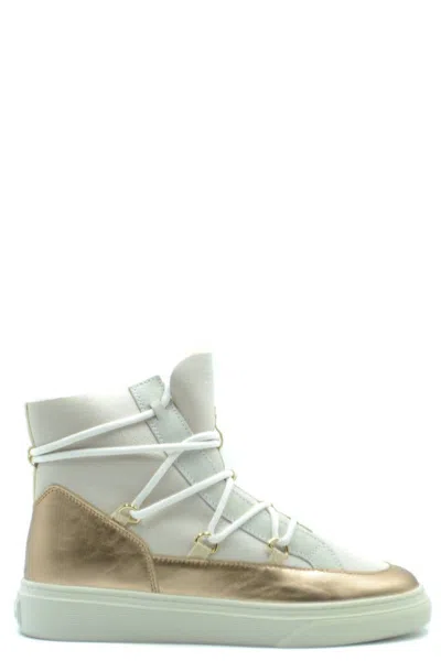 Hogan Booties In Gold