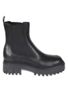 Hogan H700 Chelsea Boots In Black