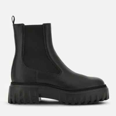 Hogan Boots In Black