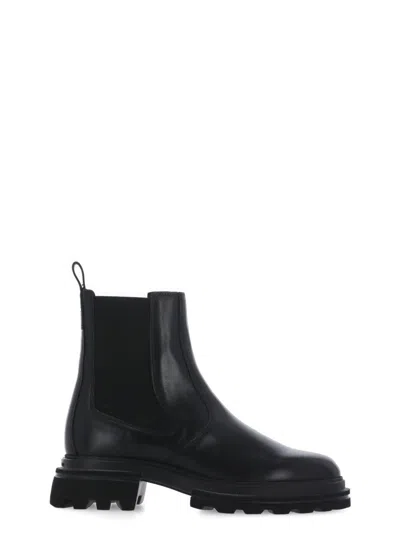 Hogan Boots In Black