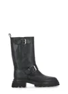 Hogan 10-storey Biker Boot In Black