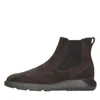 Hogan Elasticated Side-panel Boots In Marrone Scuri
