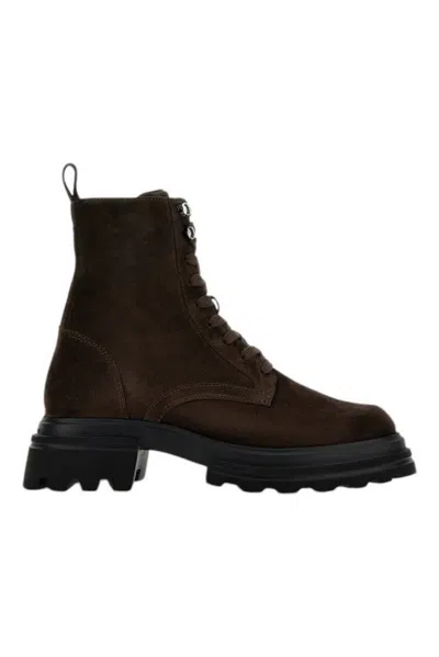 Hogan Boots Dark Brown