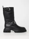 Hogan 10-storey Biker Boot In Schwarz