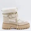 Hogan Chunky Sole Ankle Length Boots In Multi