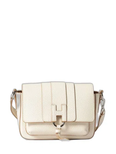 Hogan Trend Flap Bag In Beige