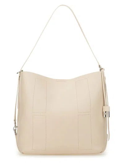 Hogan Hobo Bag Hocket Medium In Neutral