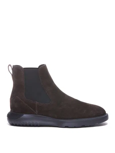 HOGAN SUEDE BOOTIES