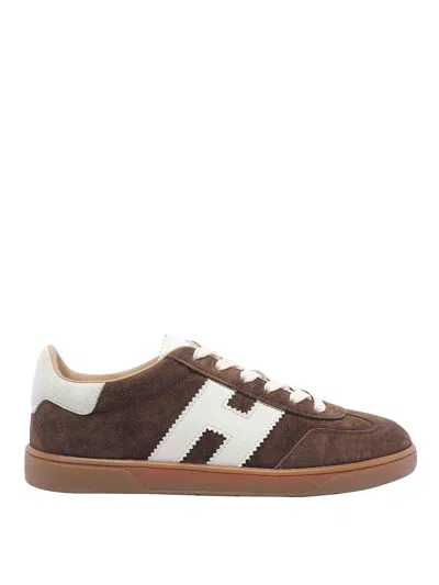 Hogan Brown Cool Sneakers