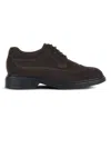 Hogan Brown H576 Lace-up In Ebony
