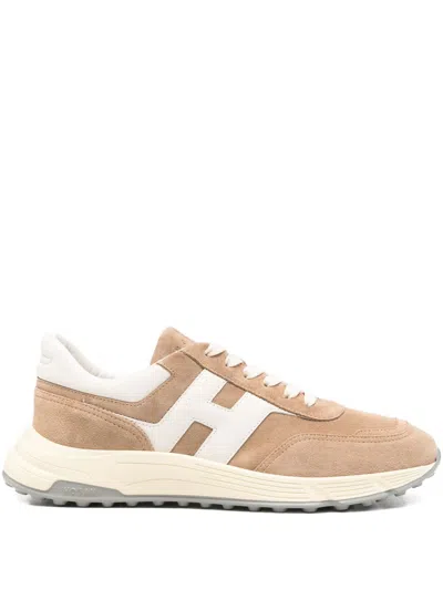 Hogan Brown Leather Footwear