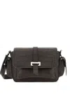 Hogan Brown Leather Shoulder Bag In Brown