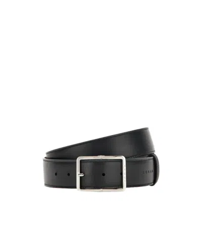 Hogan Buckle Belt In Black