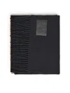 Hogan Cashmere Blend Scarf In Black