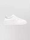 Hogan Casual Sneakers With Flat Rubber Sole In White