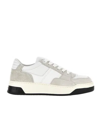 Hogan Sneakers  Chamallow Greywhite In Grey,white
