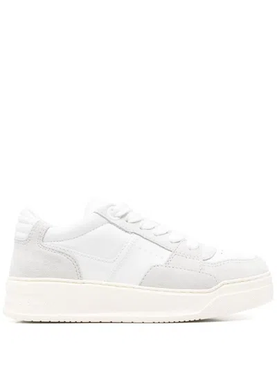 HOGAN HOGAN CHAMALLOW NAPPA AND SUEDE SNEAKERS