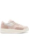 Hogan Women's Chamallow Nappa And Suede Sneakers
