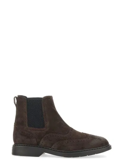 Hogan Chelsea Boot In Brown