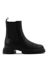 Hogan H674 Ankle Boot With Elastic Inserts And Robust Sole In Multi