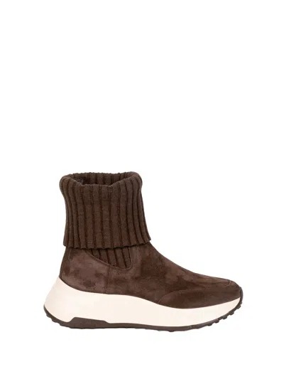 Hogan Chelsea Stivaletto  Hi-fi Brown In Multi
