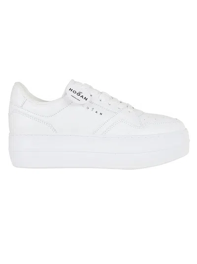 Hogan Chic Mini Sneakers For Women In White