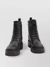 Hogan 20mm Lace-up Platform Boots
