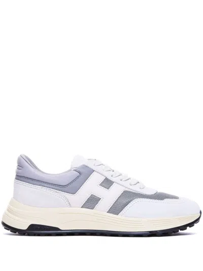 HOGAN CHUNKY RUBBER SOLE SNEAKERS WITH PADDED ANKLE