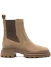 Hogan Chunky-sole Chelsea Boots In Brown
