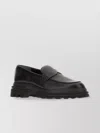 Hogan Chunky Sole Loafers Round Toe