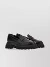 Hogan Chunky Sole Loafers Round Toe