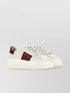 Hogan Chunky Sole Sneakers Vertical Stripes In White