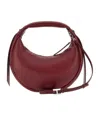 Hogan Bam Bam Hobo Bag Medium Burgundy