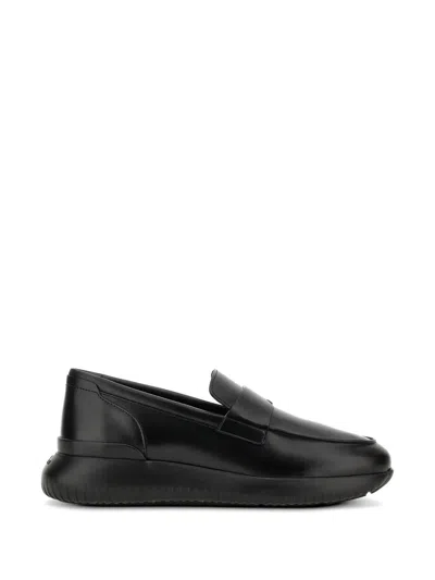 Hogan Classic Loafer In Black